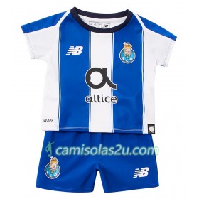 Camisolas de Futebol FC Porto Criança Equipamento Principal 2018/19 Manga Curta